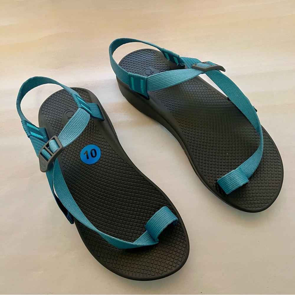 Chaco NWOT Bodhi Porcelain Blue Strap Sandals - Picture 4 of 10